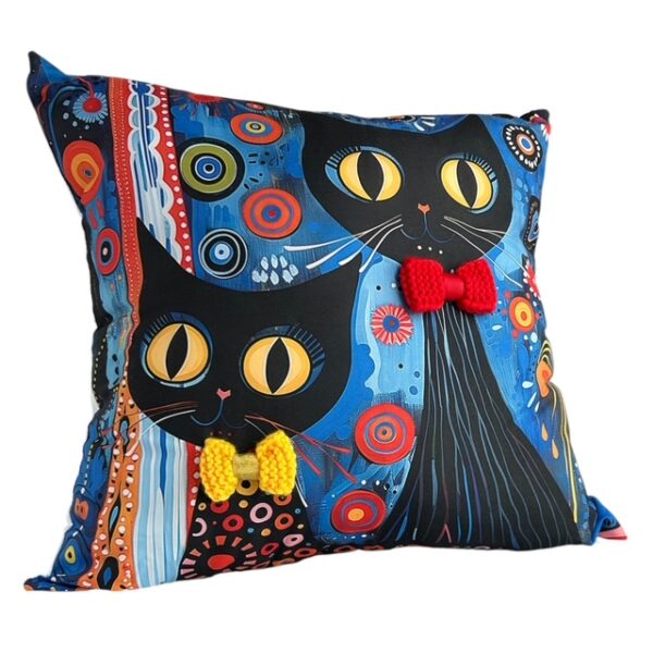 Nity Bow - 3D Print Modern Pillowcase
