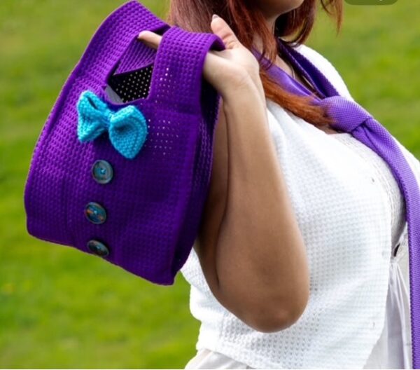 Nity Bow - Knitted Bags